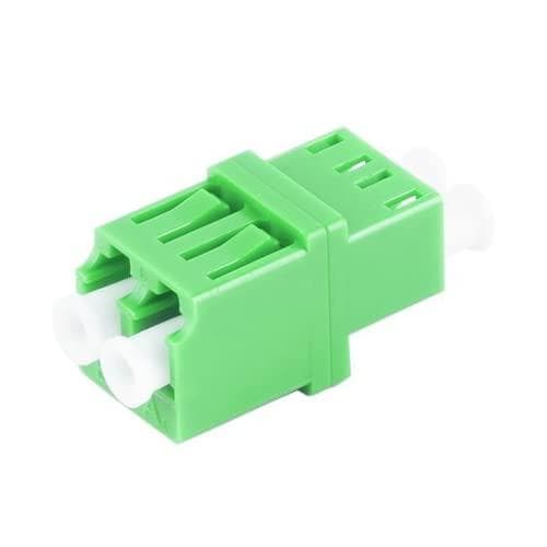 S/CONN fiberoptisk stik med maksimal tilslutning, LC-LC, RJ45-stil, duplex, grøn (07-60021)