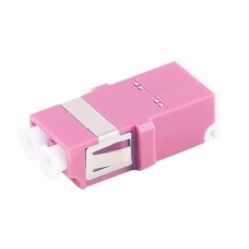 S/CONN maksimal tilslutning fiberoptisk stik, LC-LC, lukker, duplex, violet (07-60033)