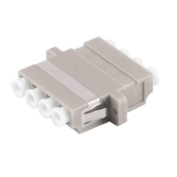 S/CONN maksimiliitettävyys kuituoptinen liitin, LC-LC, quad, beige (07-60044)