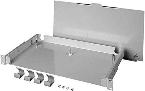 Telegärtner TN-BasisV-1HE - Patch Panel - 1U - Grå, RAL7035
