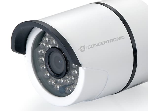 Conceptronic JARETH HD Wireless Cloud IP-kamera - netværksovervågningskamera - udendørs - vejrbestandigt - farve (dag og nat) - 1,3 MP - 1280 x 720 -