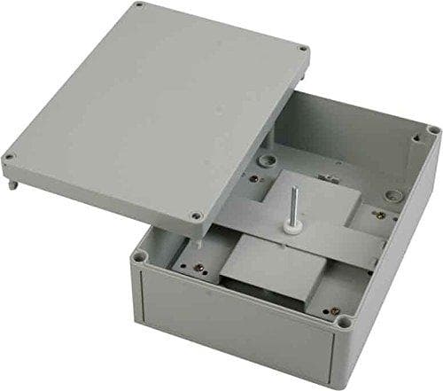 Telegärtner LWL splejseboks IP66 S hus med holder til op til 5 splejsekassetter eller 3 splejsekassetter og 1 fordelerplade, 254 x 180 x 90 mm, vægmon