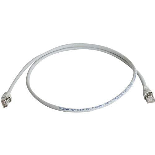 Telegärtner DataVoice Office MP8 FS 500 - Patchkabel - RJ-45 (M) til RJ-45 (M) - 1,5 m - SFTP, PiMF - CAT 6a - IEEE 802.3an/IEEE 802.3at - opstartet,