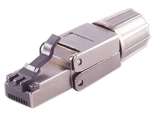 S/CONN maximal anslutningsnätverk RJ45 kat. 8.1 fältmonteringsplugg utan verktyg, snabb, STP (08-45006)