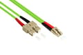 Miniatyrbillede 1 af 4: Alcasa LW-830LS5 fiberoptisk kabel 30m LSZH OM5 LC SC Grøn (LW-830LS5)