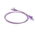 Pikkukuva 2 / 2: ACT Purple 1,5 metrin LSZH U/UTP CAT6 -palvelinkeskuksen ohut patch-kaapeli RJ45-liittimillä (DC9351)