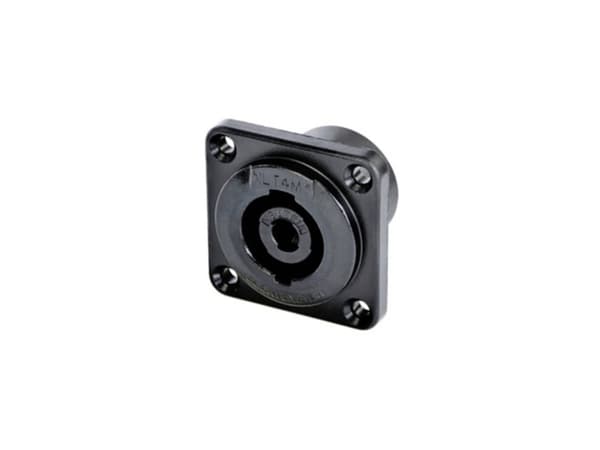 Neutrik NLT4MPXX-BAG Högtalarplugg Kontakt, rak Antal poler: 4 Svart 1 st