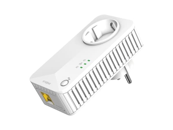 Strong Powerline 600 Duo - Strømlinjeadaptersett HomePlug AV (HPAV) - veggpluggbar