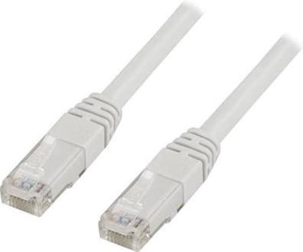Deltaco V2-TP netværkskabel hvid 2 m (V2-TP)