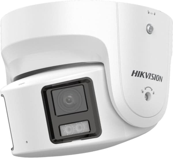 Hikvision DS-2CD2387G2P-LSU/SL(4mm)(C) Turret-overvågningskamera med 8 megapixel, op til 40m belysning ColorVu-kamera med farvebilleder om natten ved
