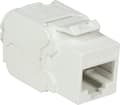 Miniatyrbillede 2 af 6: DS-IT LogiLink KeystonJack RJ45 Cat.6A 10G Uafskærmet 180° værktøjsfri slank type - Modulær input - RJ-45 (DS-KC-UTP6A-TL-W)