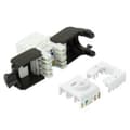 Miniatyrbillede 6 af 7: DS-IT CAT6a UTP Keystone netværksstik - værktøjsløs - sort (DS-KC-UTP6A-TL-Z)