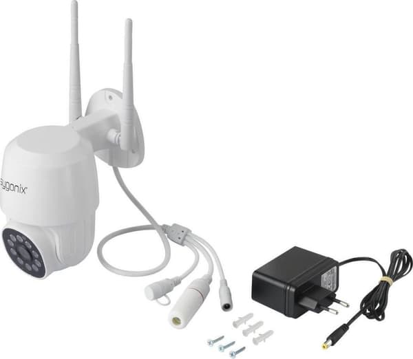 Sygonix PTZ WLAN SY-4760960 LAN, WLAN IP-övervakningskamera 1920 x 1080 pixlar (SY-4760960)