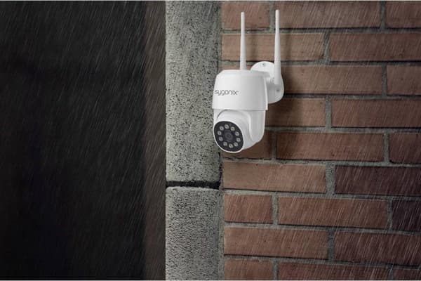 Sygonix PTZ WLAN SY-4760960 LAN, WLAN IP-övervakningskamera 1920 x 1080 pixlar (SY-4760960)