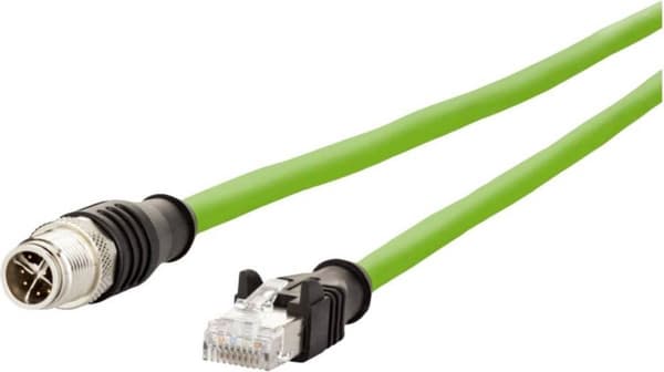 METZ CONNECT 142M2X15050 netværkskabel 5 m Cat6a Grøn (142M2X15050)