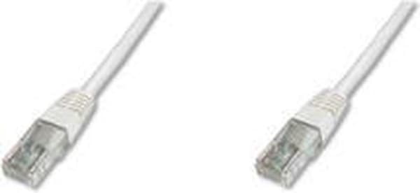 DIGITUS Premium - patchkabel - RJ-45 (M) til RJ-45 (M) - 3 m - UTP - CAT 6 - skærmet - hvid