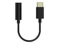 Miniatyrbilde 2 av 5: Sinox PRO USB C™ til mini jack adapter. 0,15m. Sort
