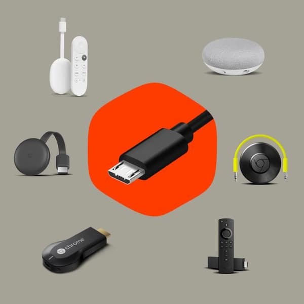 Nätverksadapter - AVIZAR - Micro-USB till Ethernet RJ45 - Hastighet 100 Mbps - Universal - Svart