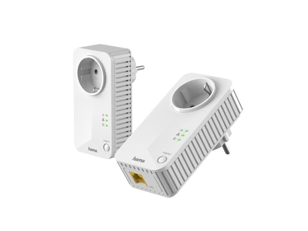 Hama Powerline 600 Mbps Set Socket (00053307)
