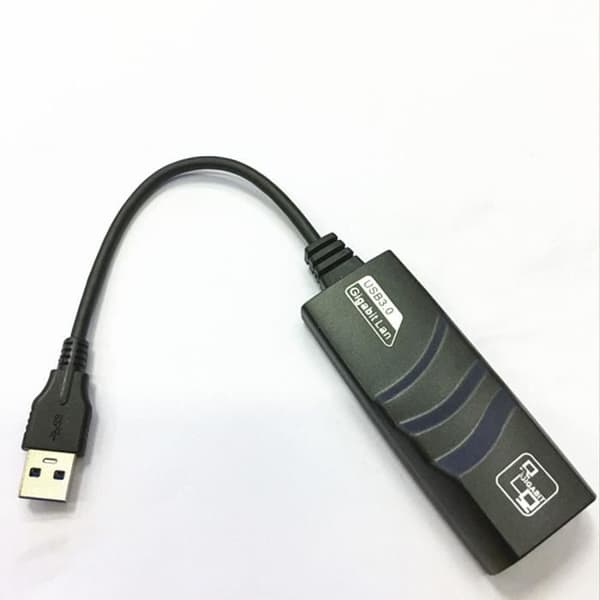 KABEL USB 3.0 till 10-100-1000 Mbps Gigabit RJ45 Ethernet LAN-nätverksadapter för PC