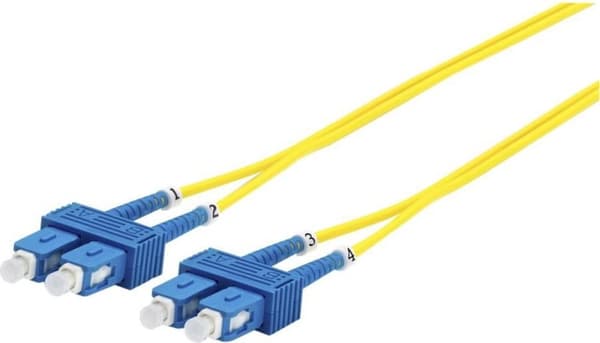 Microconnect FIB221015 Fiberoptisk kabel 15 m SC Gul