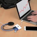 Miniatyrbild 3 av 11: Eaton PowerWare Tripp Lite USB C till HDMI Multiport Video Adapter Converter med USB-A-hubb, USB-C PD-laddning, Gigabit Ethernet-port, Thunderbolt 3-k