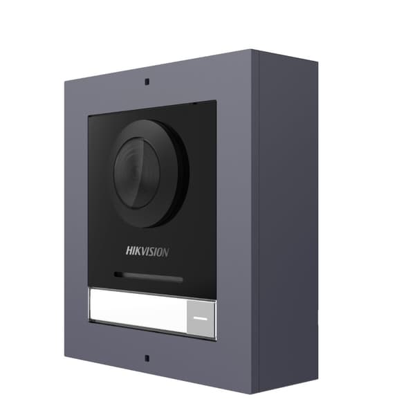 Hikvision DS-KD8003-IME1(B)/S videoåtkomstsystem 2 MP Svart - Grå (DS-KD8003-IME1(B)/S(Europe BV))