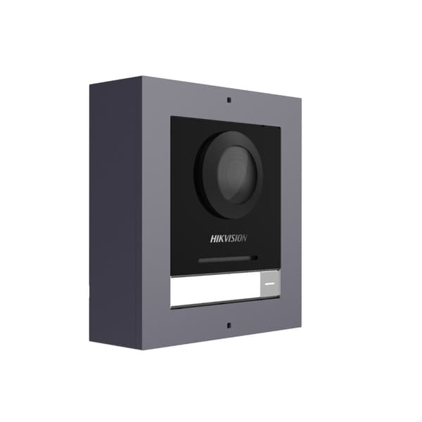 Hikvision DS-KD8003-IME1(B)/S videoåtkomstsystem 2 MP Svart - Grå (DS-KD8003-IME1(B)/S(Europe BV))