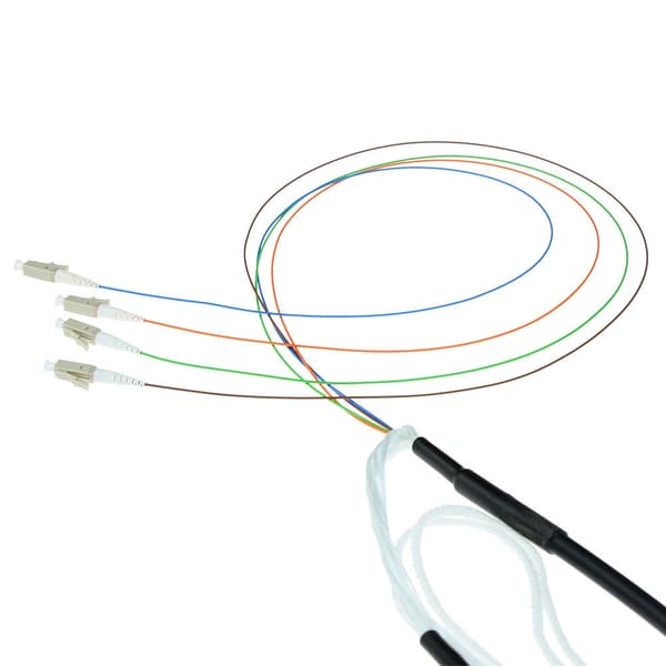 ACT 40 meter Multimode 50/125 OM3 indendørs/udendørs kabel 12 fibre med LC-stik (RL4604)