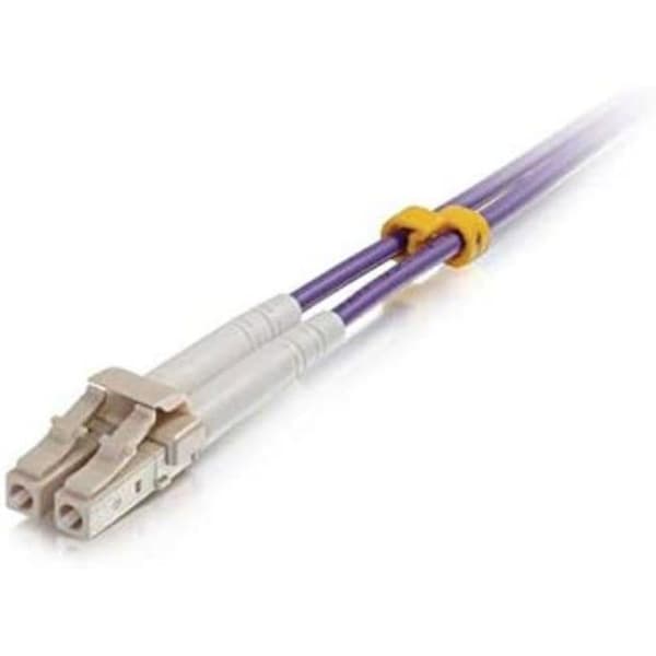 C2G 3 M FIBEROPTISK PATCHSLAD LC-LC OM4 LSZH - LILA, 3 m, LSZH, OM4, LC, LC, lila