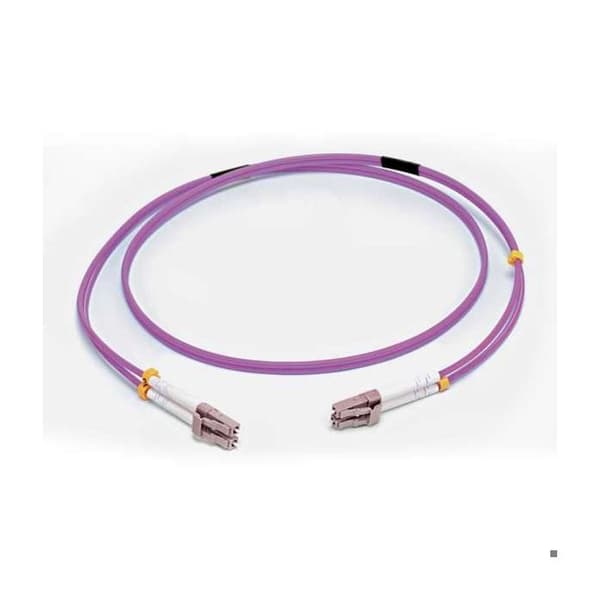 C2G 3 M FIBEROPTISK PATCHSLAD LC-LC OM4 LSZH - LILA, 3 m, LSZH, OM4, LC, LC, lila