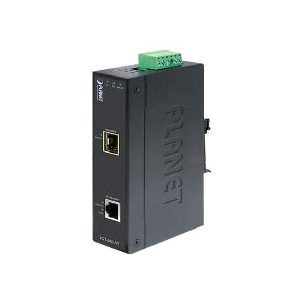 PLANET IGT-805AT Gigabit Ethernet Fiber Optic Media Converter RJ-45 - SFP (mini-GBIC)