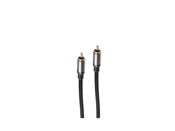 shiverpeaks BS20-40155, RCA, Uros, RCA, Uros, 1,5 m, Musta