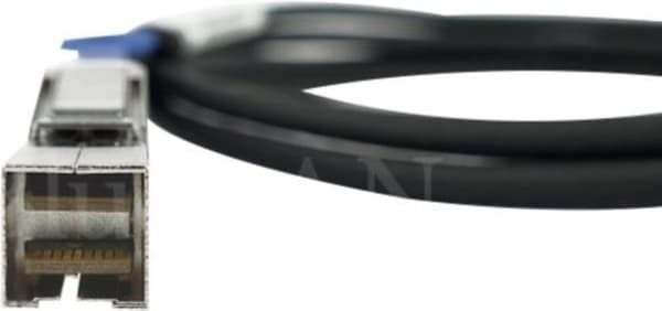 BlueOptics 2202508-2-BL Serial Attached SCSI (SAS) kabel 1 m 6 Gbit/s Svart (2202508-2-BL)