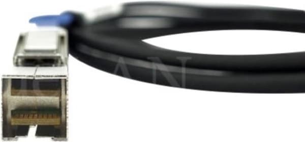 BlueOptics 2202502-2-BL InfiniBand-kabel 1 m MiniSAS-HD (SFF-8644) Svart (2202502-2-BL)