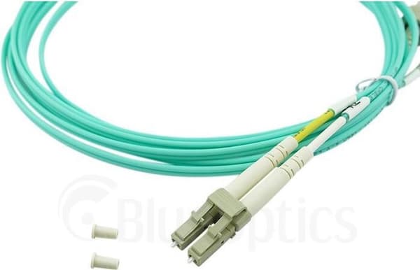 Kompatibel Myricom 10G-SR-15M BlueOptics duplex fiberoptisk patch-kabel, LC-UPC/LC-UPC beige, 15 meter, multimode, G50/125µm OM3, indgangsdæmpning: mi