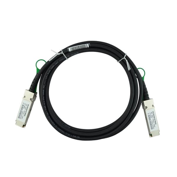 BlueLAN© passivt QSFP direkte tilsluttet kabel, 40GBASE-CR4, Ethernet/Infiniband QDR, 30AWG, 3 meter (SC252501K3M30-BL)