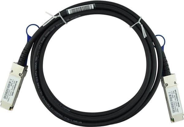 BlueOptics QSFP28-DAC-2M-MV-BL InfiniBand-kabel Orange (QSFP28-DAC-2M-MV-BL)