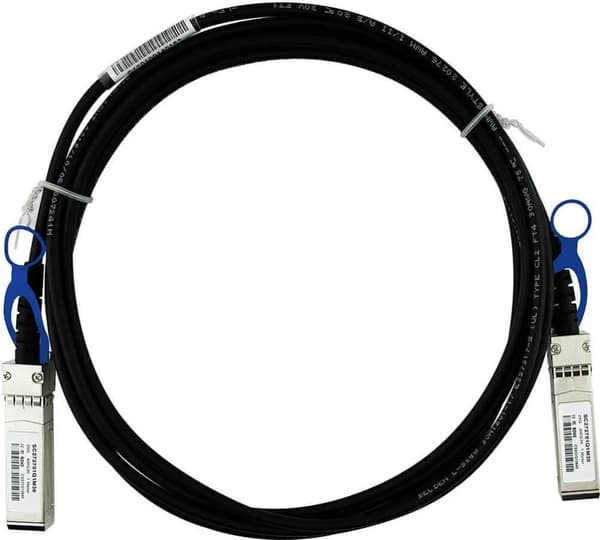 BlueOptics SFP28-DAC-0,5M-RW-BL InfiniBand-kabel 0,5 m sort (SFP28-DAC-0,5M-RW-BL)