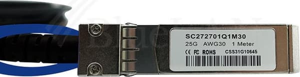 BlueOptics MCP2M00-A01AE30N-BL InfiniBand-kabel 2 m SFP28 Sort (MCP2M00-A01AE30N-BL)