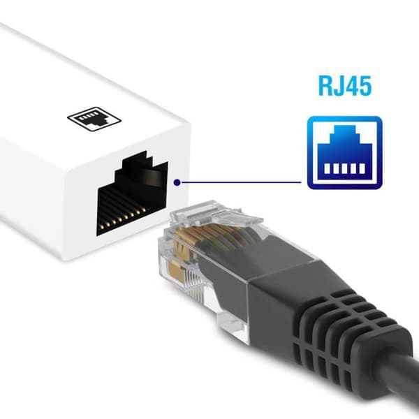 Ethernet-adapter RJ45 till iPhone RJ45 Ethernet-adapter