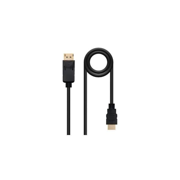 NANOCABLE 10.15.430 DisplayPort till HDMI-adapter Svart 2 m