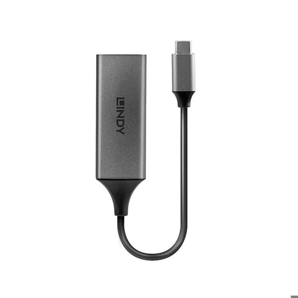Nätverksadapter - LINDY - USB-C™ USB 3.1 - Gigabit-LAN - RJ45 - 5 GBit/s