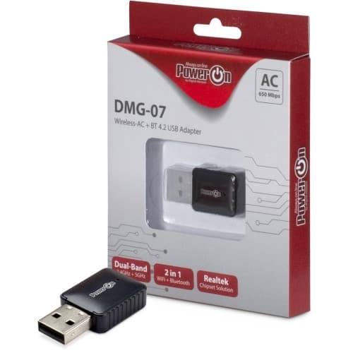 Inter-Tech DMG-07 - nätverksadapter - USB 2.0