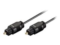 goobay AVK 216-1000 - Digital audiokabel (optisk) - TOSLINK hann til TOSLINK hann - 10 m - fiberoptisk