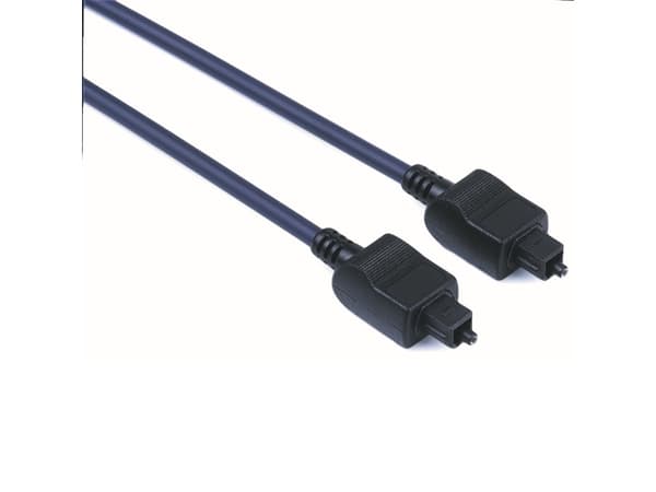 Hama 00205131, TOSLINK, Hankontakt, TOSLINK, Hankontakt, 1,5 m, Svart