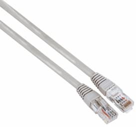 Network Cable HAMA CAT 5e, UTP, RJ-45 - RJ-45, 1.5 m, Standard, Grey