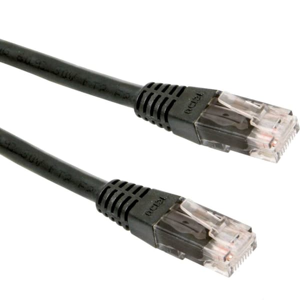 Gembird PP12-3M/BK netværkskabel Sort Cat5e U/UTP (UTP)