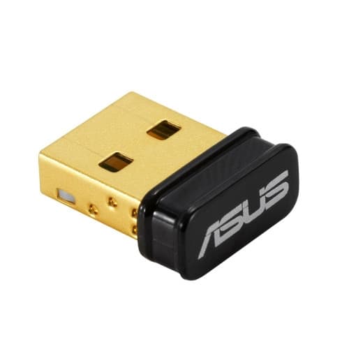 ASUS USB-BT500 - nätverksadapter - USB 2.0 Svart, Guld