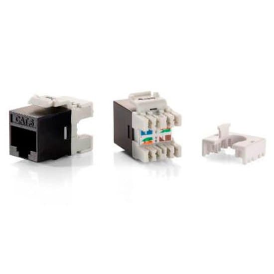 Equip Adapter Rj45 Ftp Cat6 8 Enheter Svart